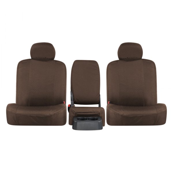  Northwest Seat Covers® - WorkPro™ Atomic™ 2nd Row Dark Saddle Custom Seat Cover
