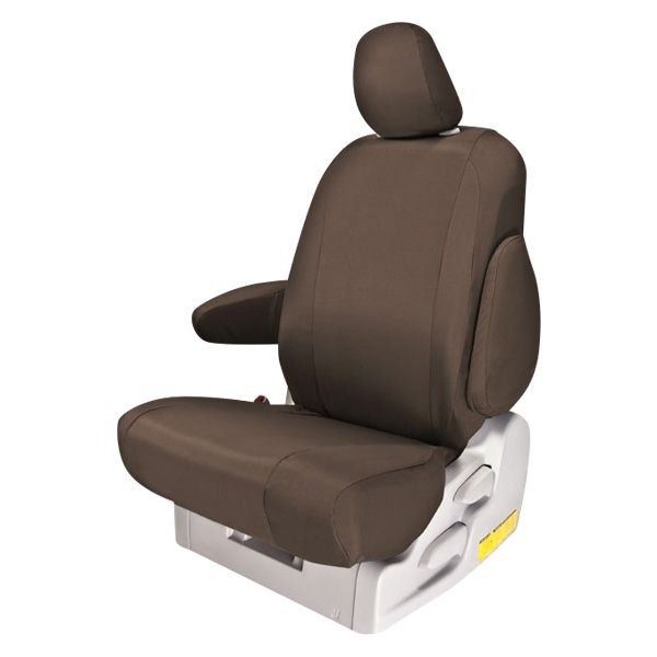  Northwest Seat Covers® - WorkPro™ Atomic™ 2nd Row Dark Saddle Custom Seat Covers