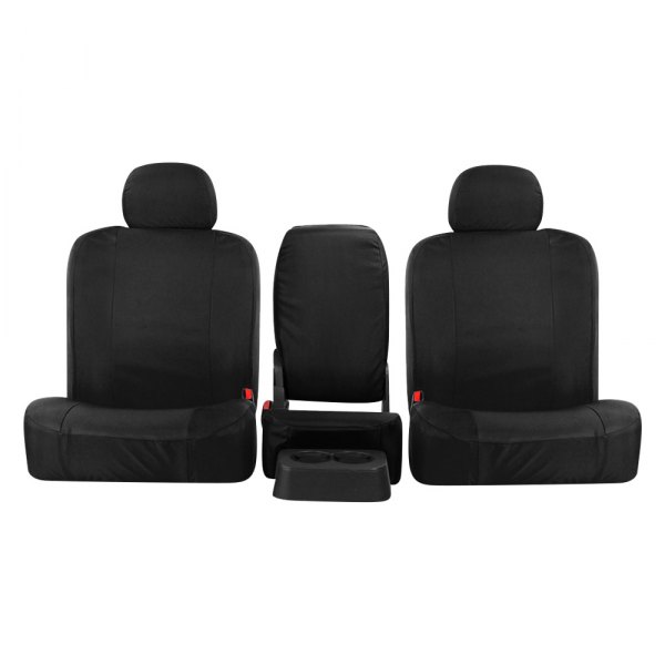  Northwest Seat Covers® - WorkPro™ Ballistic™ 3rd Row Black Custom Seat Covers