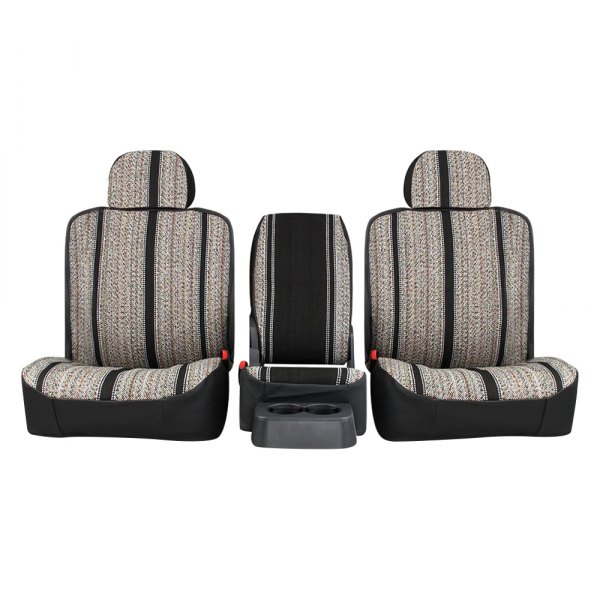  Northwest Seat Covers® - WorkPro™ Saddle Blanket™ 1st Row Black Custom Seat Covers