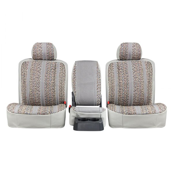  Northwest Seat Covers® - WorkPro™ Saddle Blanket™ 1st Row Gray Custom Seat Covers