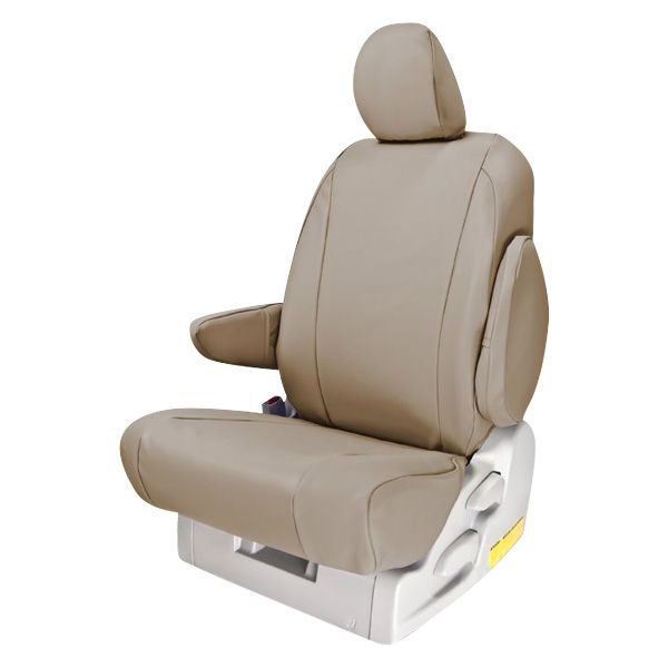  Northwest Seat Covers® - WorkPro™ Vinyl™ 2nd Row Tan Custom Seat Covers