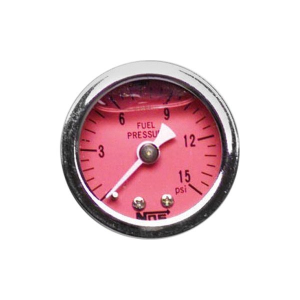 Nitrous Oxide Systems® Liquid Filled Fuel Pressure Gauges for EFI