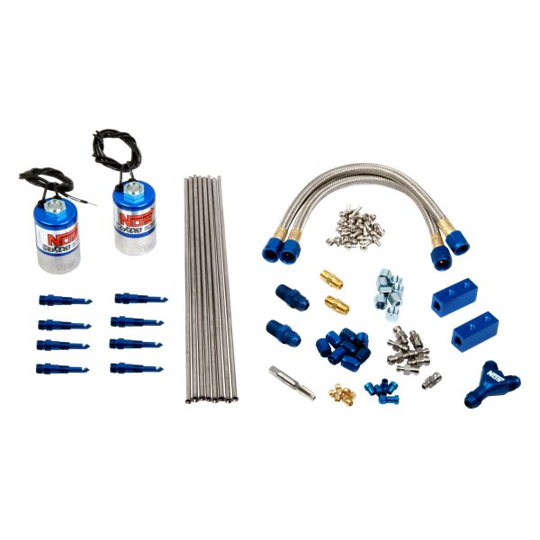 Nitrous Oxide Systems® 04470NOS Dry Nitrous System with Fan Spray Nozzles