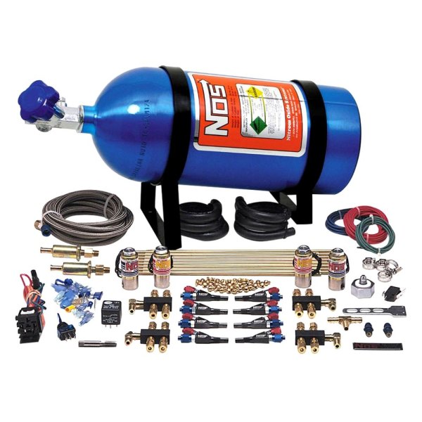 Nitrous Oxide Systems® - Sportsman Fogger™ Carb Nitrous Systems with 10 Lb Bottle
