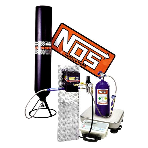 Nitrous Oxide Systems® - Nitrous Refill Pump Station with Scale