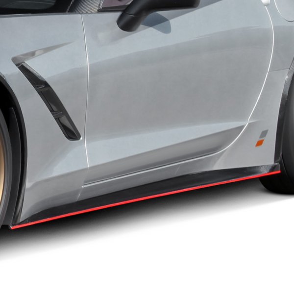 Nowicki Autosport Design® - Carbon Fiber Side Rocker Panels with OE Matching Tint