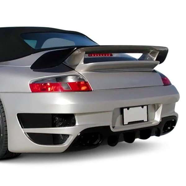  NR Automobile® - NR GT Style Fiberglass Rear Bumper (Unpainted)