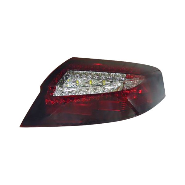 NR Automobile® - Chrome/Red LED Tail Lights, Porsche 911 Series