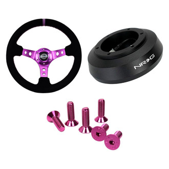 NRG Innovations® - 3-Pc Short Hub Adapter Kit