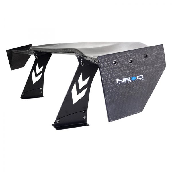 NRG Innovations® - Carbon Fiber Rear Spoiler with NRG Logo