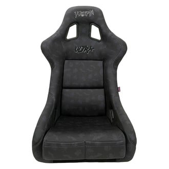 NRG Innovations® - PRISMA™ Series Fiberglass Full Bucket PVC Satin Racing Seat, Large