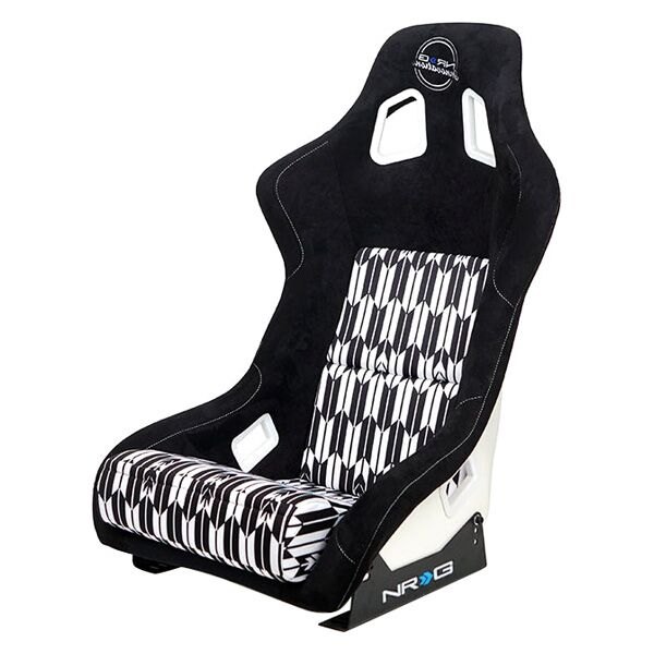 NRG FRP Bucket Seat Cushion Multi Color Geometric