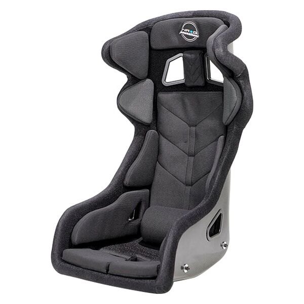 NRG Innovations® - RS700 Series FIA Approved Full Bucket Racing Seat with Thin Cushion, Black