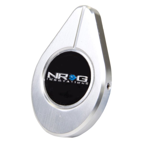 NRG Innovations® - Silver Radiator Cap Cover with NRG Innovations Logo