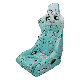 NRG Innovations® - PRISMA™ Series Reclinable Bucket Racing Seats, Blossom Print