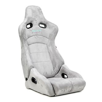 NRG Innovations® - PRISMA™ Series Reclinable Bucket Racing Seats, Grey