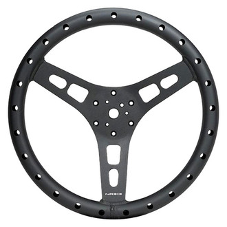 NRG Innovations® - 3-Spoke Light Weight Aluminum Steering Wheel