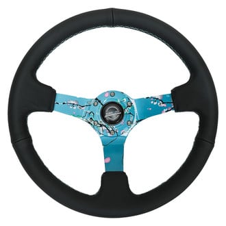 NRG Innovations® - Reinforced Hydro Dipped Blossom Floral Sport Steering Wheel