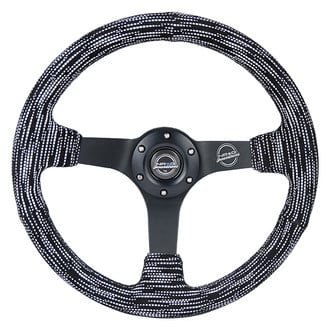 NRG Innovations® - 3-Spoke Reinforced Micro Fiber Hyper Steering Wheel
