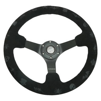 NRG Innovations® - 3-Spoke Reinforced Steering Wheel