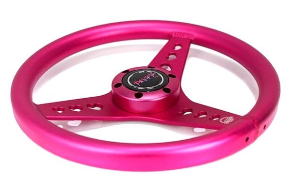 NRG Innovations® - 3-Spoke All Aluminum Steering Wheel with