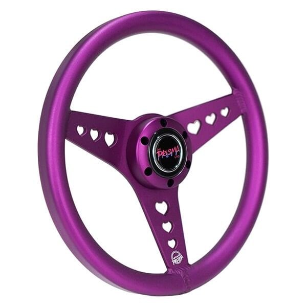 NRG Innovations Corvette 350mm 3-Inch Deep Dish Steering Wheel; White