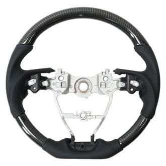 NRG Innovations® - OEM Steering Wheel, Carbon Fiber, Black Stitch
