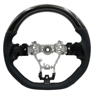 NRG Innovations® - OEM Steering Wheel, Carbon Fiber, Black Stitch
