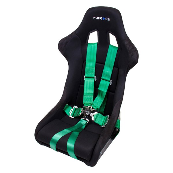 NRG Innovations® - 6-Point Camlock Harness Set, Green