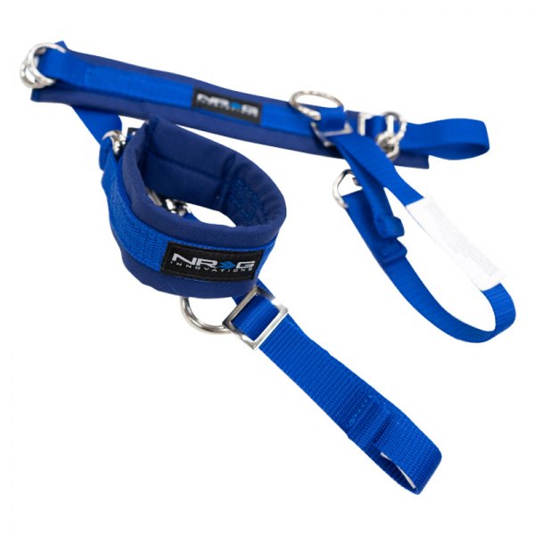 NRG Innovations® - SFI Arm Restraints, Blue