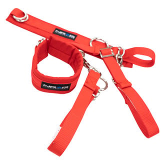 NRG Innovations® - SFI Arm Restraints, Red