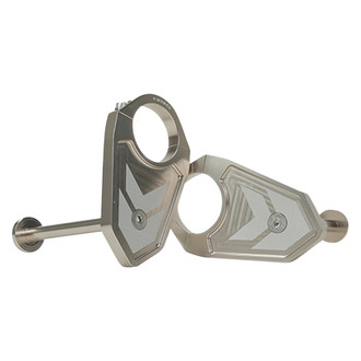 NRG Innovations® - Seat Belt Harness Holder, Titanium