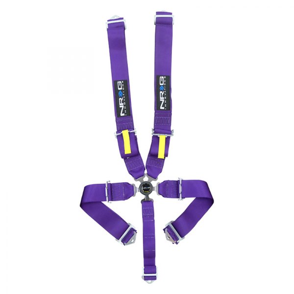 NRG Innovations® - 5-Point SFI Camlock Seat Belt Harness, Purple