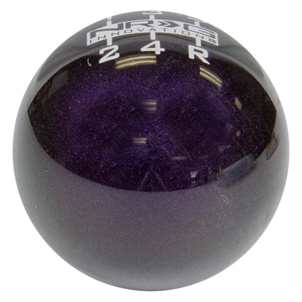 NRG Innovations® - Manual 5-Speed Pattern Ball Style Weighted Green/Purple Chameleon Shift Knob