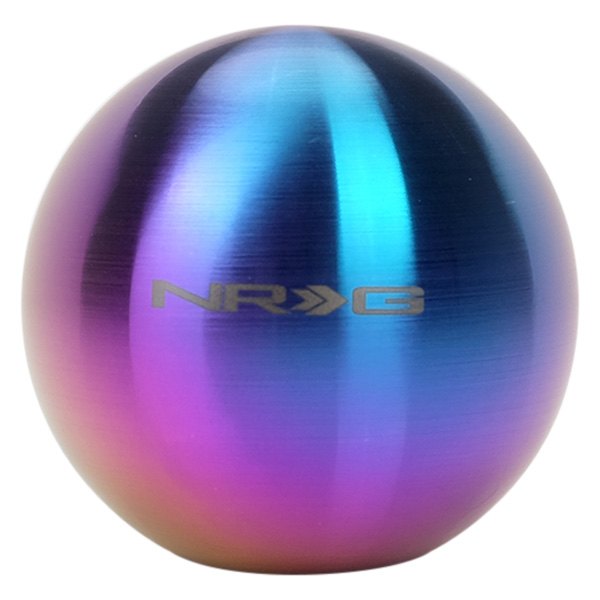 NRG Innovations® - Collectors Series Ball Style Heavy Weight Neo Chrome Titanium Shift Knob