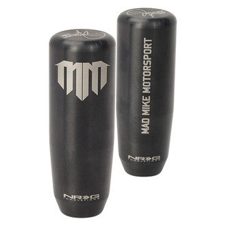 NRG Innovations® SK-450BC-MM - Mad Mike Signature Short Shifter Style Black Chrome Shift Knob