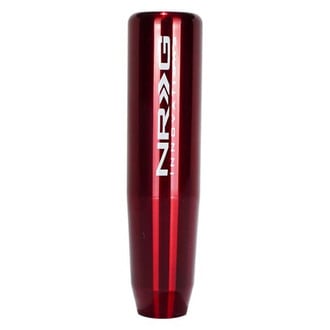 NRG Innovations® - Long Shifter Style Weighted Red Shift Knob