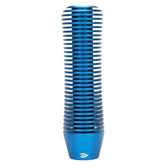 NRG Innovations® - Heat Sink Curvy Short Blue Shift Knob