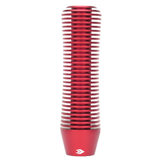 NRG Innovations® - Heat Sink Curvy Short Red Shift Knob