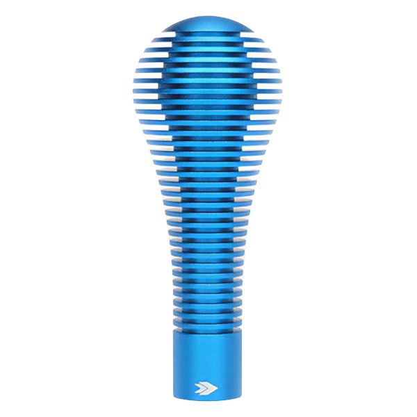 NRG Innovations® - Heat Sink Bubble Head Short Blue Shift Knob
