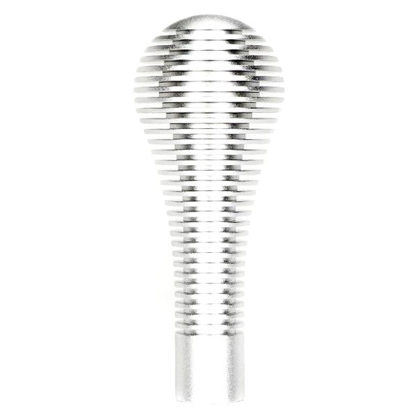 NRG Innovations® - Heat Sink Bubble Head Short Silver Shift Knob