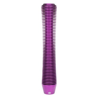 NRG Innovations® - Heat Sink Curved Long Purple Shift Knob