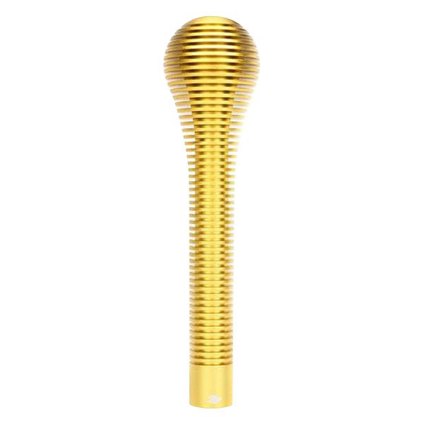 NRG Innovations® - Heat Sink Bubble Head Long Gold Shift Knob