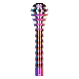 NRG Innovations® - Heat Sink Bubble Head Long Neo Chrome Shift Knob