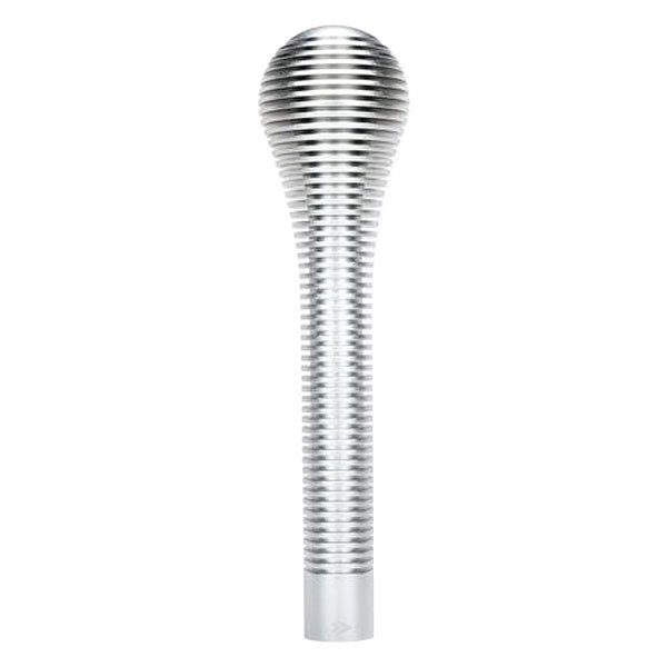 NRG Innovations® - Heat Sink Bubble Head Long Silver Shift Knob