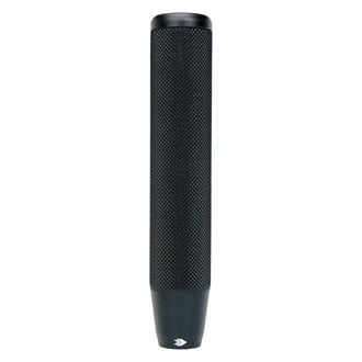 NRG Innovations® - Knurl Hidding Gem Long Black Shift Knob