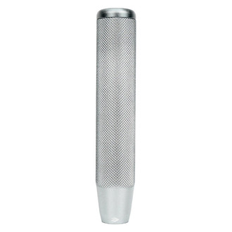 NRG Innovations® - Knurl Hidding Gem Long Gun Metal Shift Knob