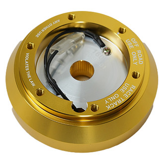 NRG Innovations® - Chrome Gold Short Hub Adapter