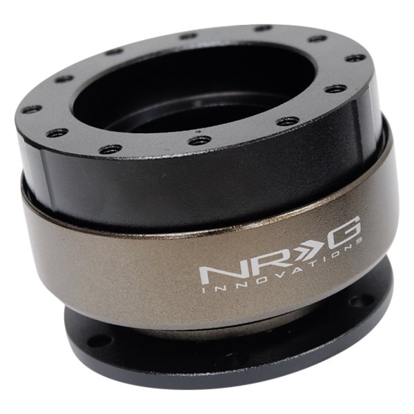 NRG Innovations® - 2.0 Gen Quick Release Hub SFI Certified with Black Body and Titanium Ring